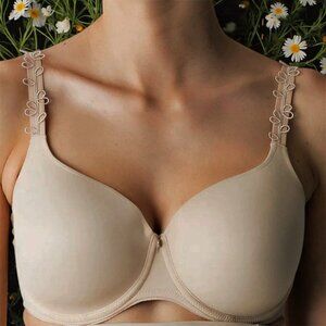 Prima Donna Molded Wire Premium Bra 016-2341 - Seamless Non-Padded - EUC